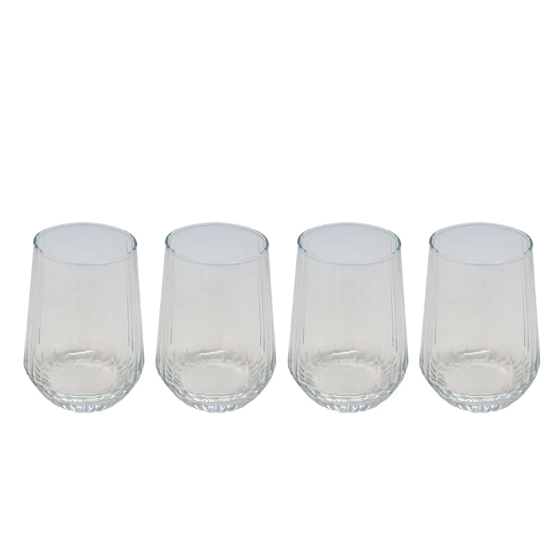 SET 4 VASOS GLASSO ZAPHIRE 410 ML - 4