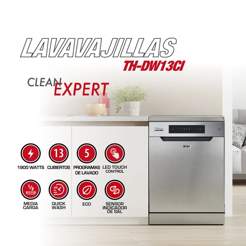 LAVAVAJILLA THOMAS 13 CUBIERTOS TH-DW13CI - 3