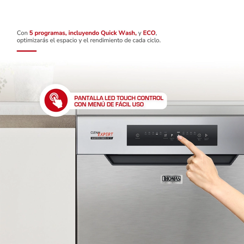 LAVAVAJILLA THOMAS 13 CUBIERTOS TH-DW13CI - 5