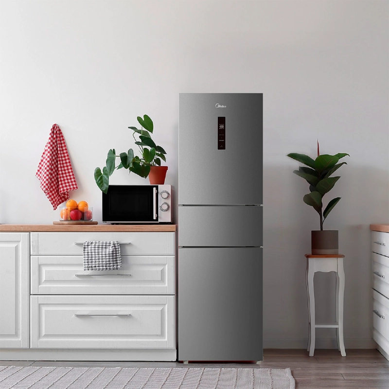 REFRIGERADOR BOTTOM FREEZER MIDEA MDRB363TDE50IN 263L NO FROST GRIS - 5