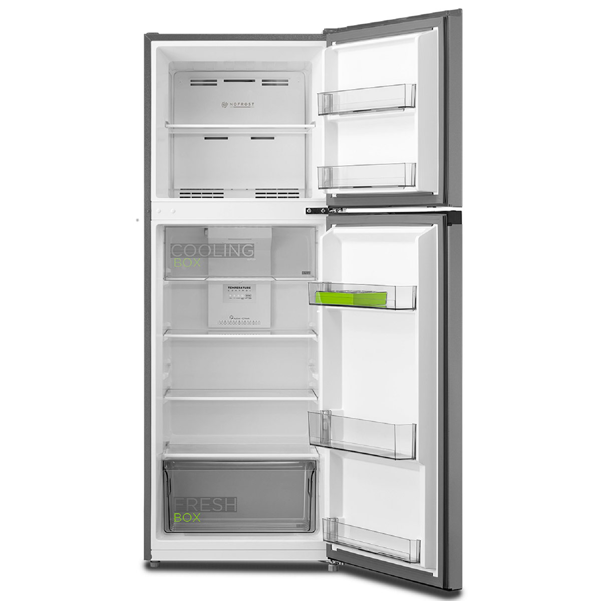 REFRIGERADOR TOP FREEZER MIDEA MDRT346MTF50IN 236L NO FROST GRIS - 4