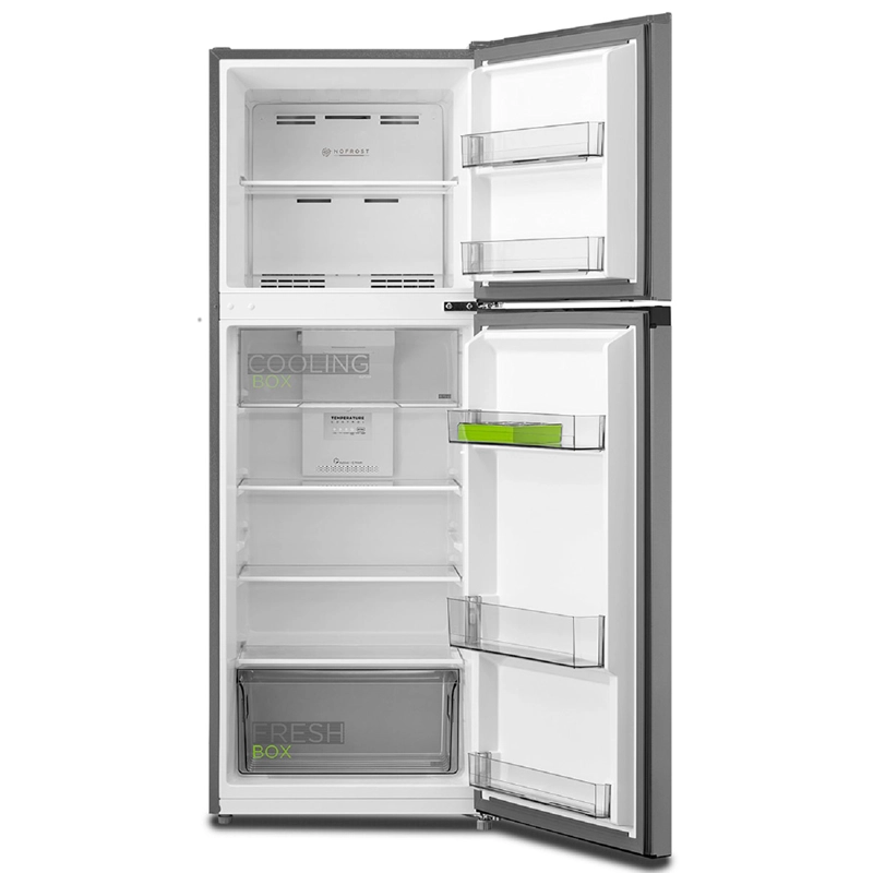 REFRIGERADOR TOP FREEZER MIDEA MDRT489MTE50IN 338L NO FROST GRIS - 4