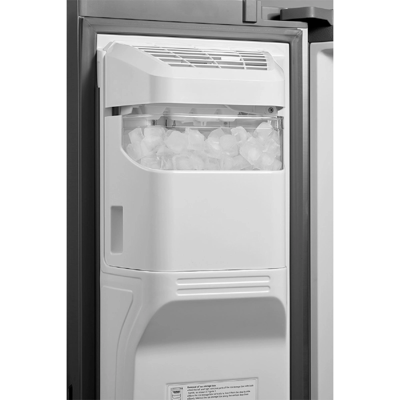 REFRIGERADOR SIDE BY SIDE MIDEA MDRS761FGEDX 569L NO FROST NEGRO - 7