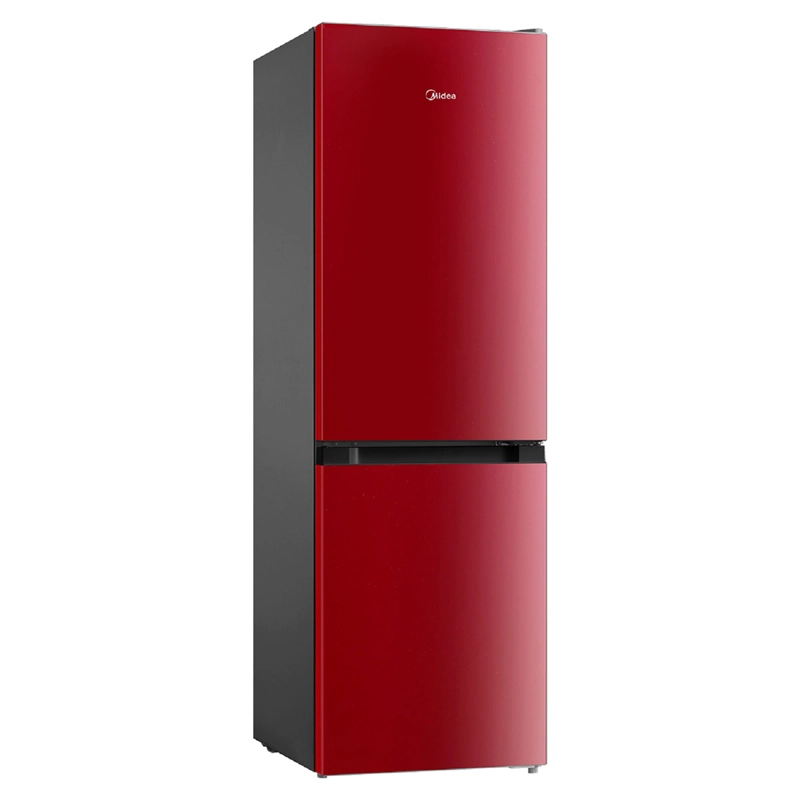 REFRIGERADOR BOTTOM FREEZER MIDEA MDRB241FGE13M 174L FRÍO DIRECTO ROJO - 3