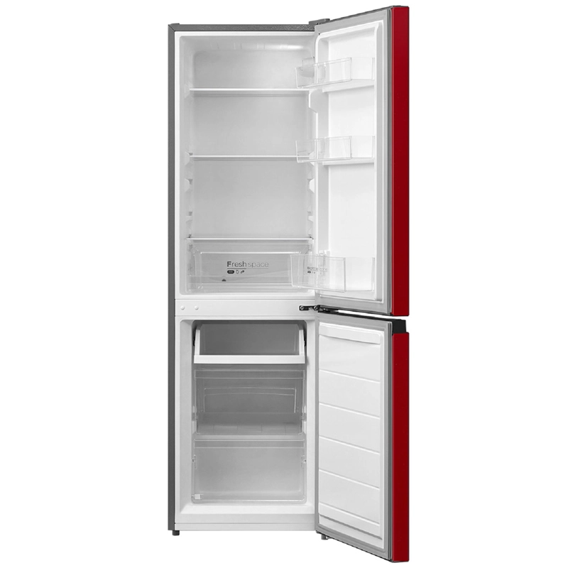 REFRIGERADOR BOTTOM FREEZER MIDEA MDRB241FGE13M 174L FRÍO DIRECTO ROJO - 5