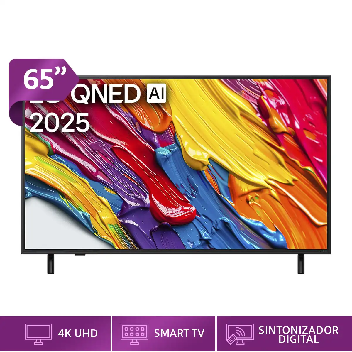 SMART TV LG QNED 4K UHD 65” 65QNED82ASG - 1