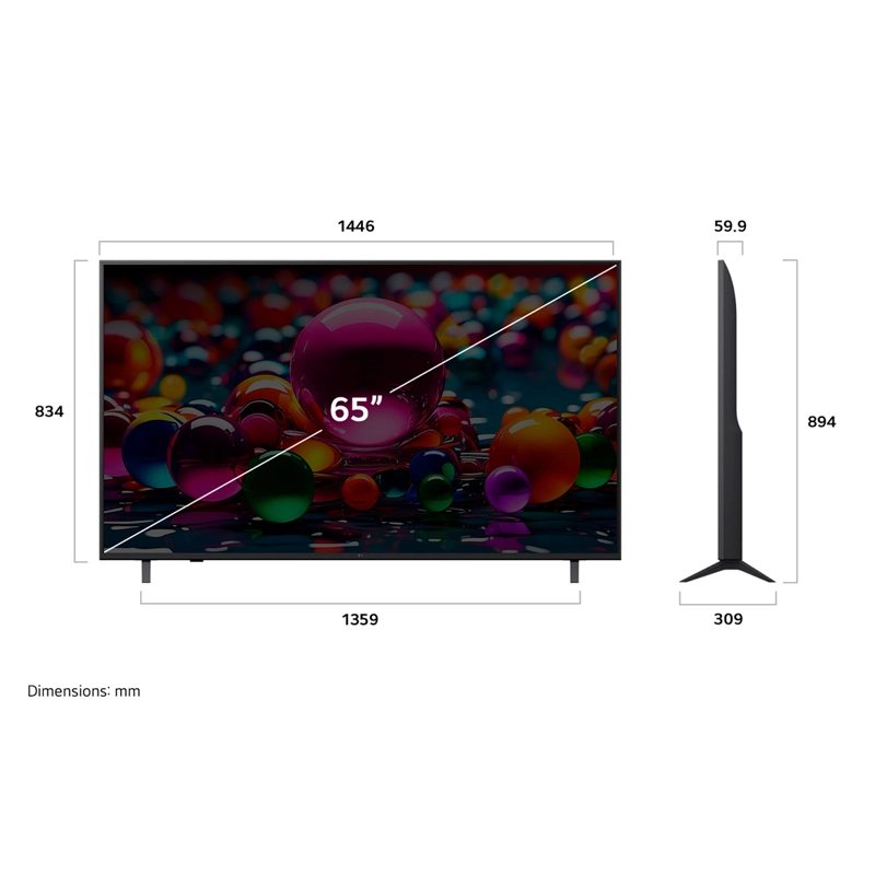 SMART TV LG LED 4K UHD 65” 65UA7500PSA - 3