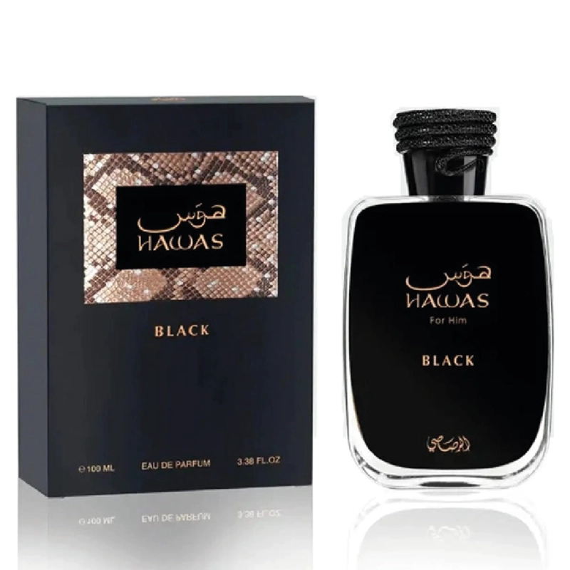 PERFUME RASASI HAWAS BLACK MEN HOMBRE EDP 100 ML - 2