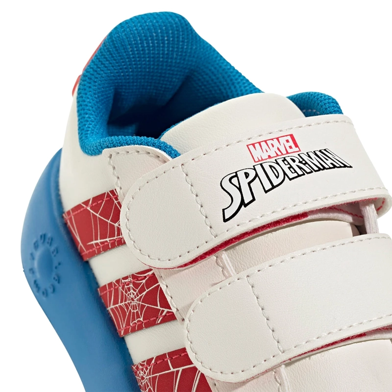 ZAPATILLAS NIÑO ADIDAS CASUALES BLANCO GRAND COURT SPIDER-MAN CF I - 8
