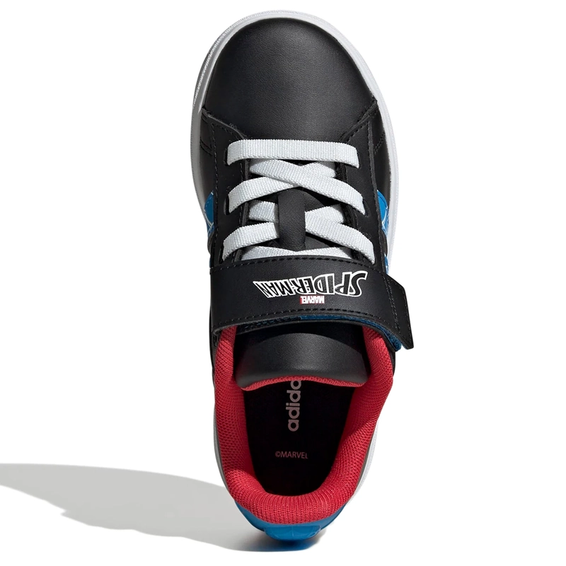 ZAPATILLAS NIÑO ADIDAS CASUALES NEGRO GRAND COURT SPIDER-MAN EL K - 6