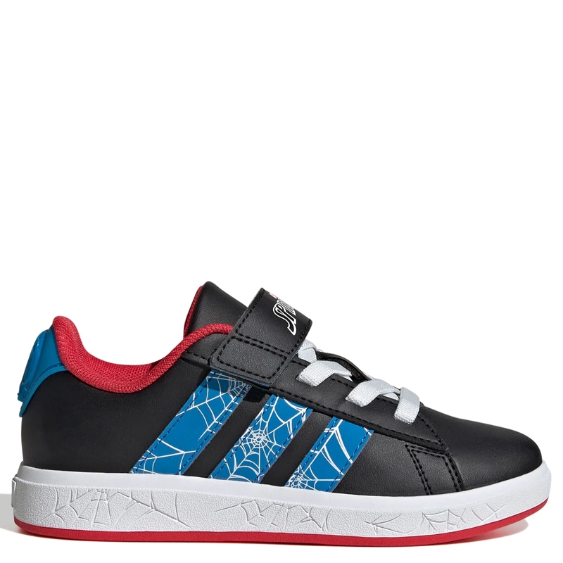 ZAPATILLAS NIÑO ADIDAS CASUALES NEGRO GRAND COURT SPIDER-MAN EL K - 1