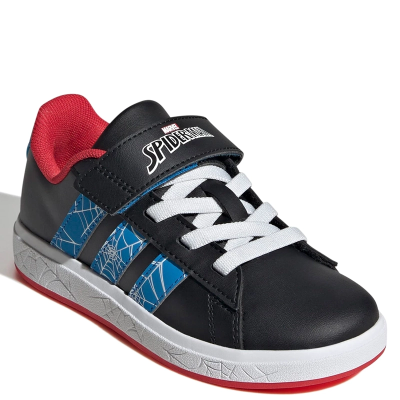 ZAPATILLAS NIÑO ADIDAS CASUALES NEGRO GRAND COURT SPIDER-MAN EL K - 3