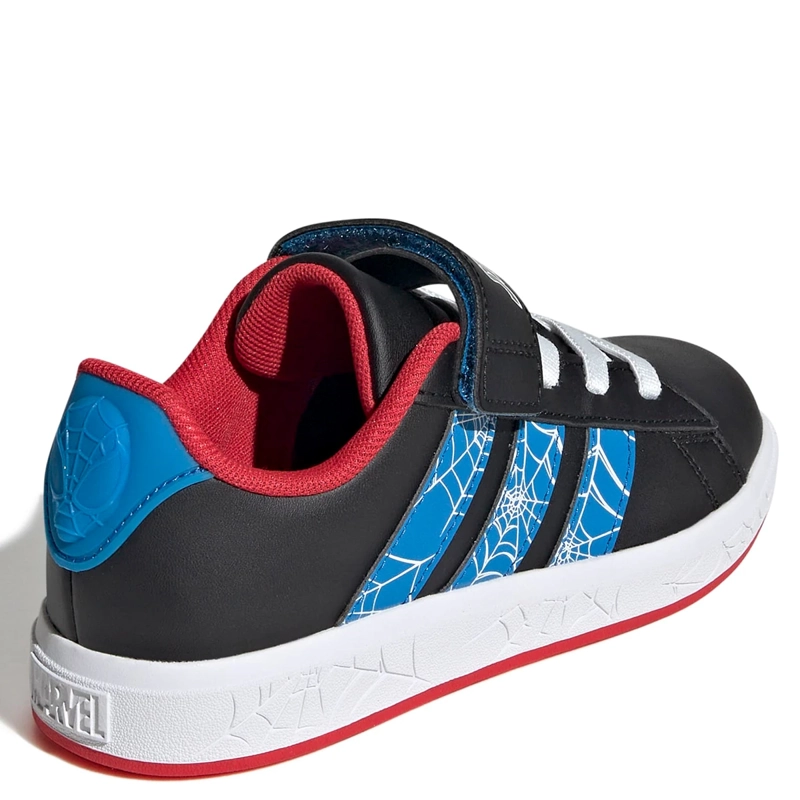 ZAPATILLAS NIÑO ADIDAS CASUALES NEGRO GRAND COURT SPIDER-MAN EL K - 5