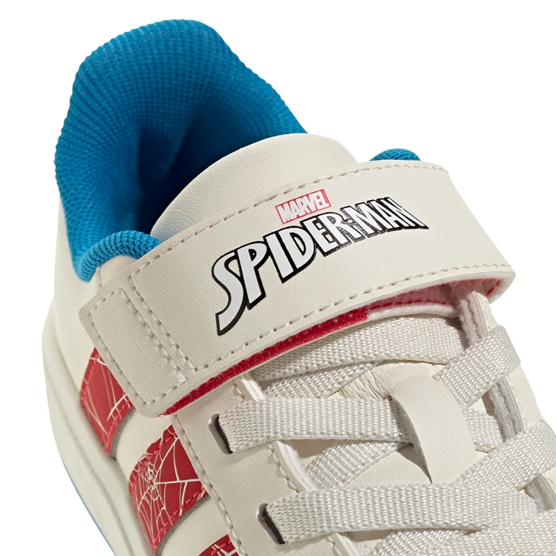 ZAPATILLAS NIÑO ADIDAS CASUALES BLANCO GRAND COURT SPIDER-MAN EL K - 8
