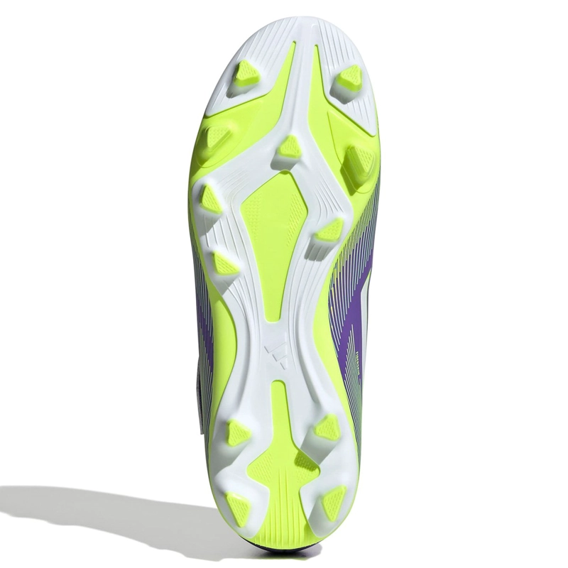 ZAPATILLAS UNISEX INFANTIL ADIDAS FÚTBOL MORADO F50 CLUB VEL FG/MG J - 6