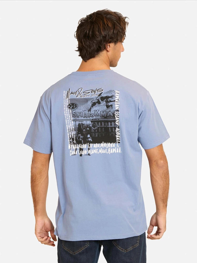 POLERA MANGA CORTA HOMBRE MAUI AND SONS - 2
