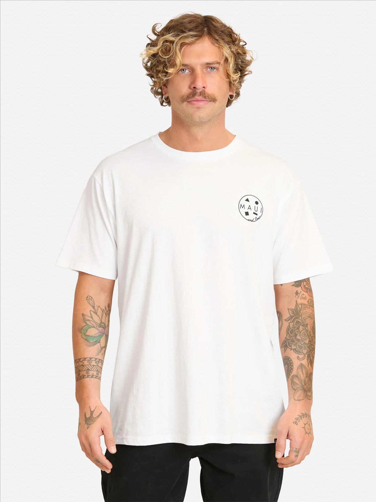 POLERA MANGA CORTA HOMBRE MAUI AND SONS 5P187MV - 1