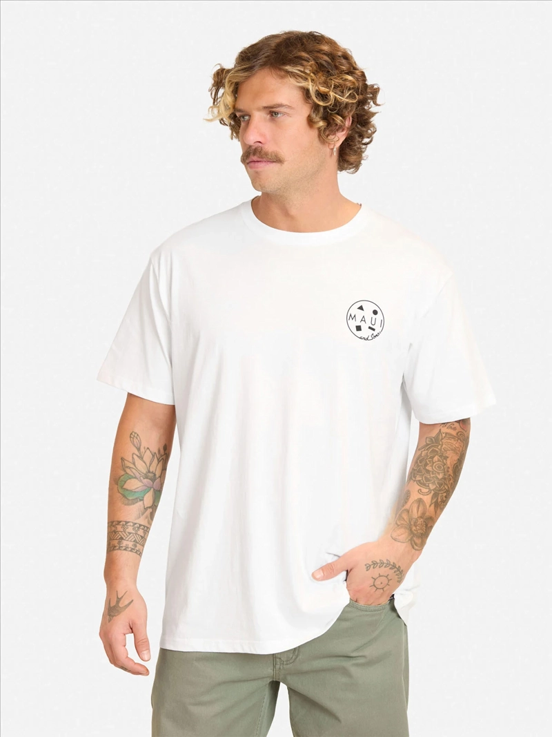 POLERA MANGA CORTA HOMBRE MAUI AND SONS - 1