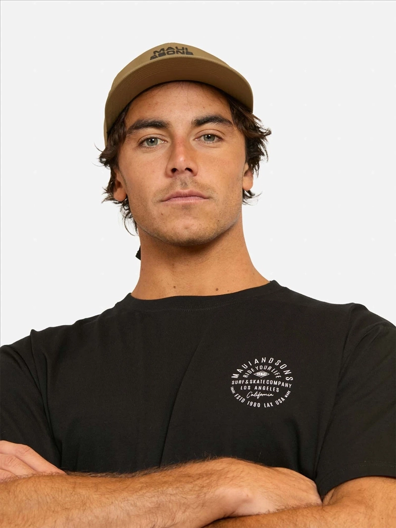POLERA HOMBRE MAUI AND SONS ALGODÓN MANGA CORTA - 3