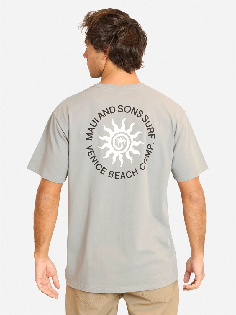 POLERA MANGA CORTA HOMBRE MAUI & SONS 5P176MV - 2