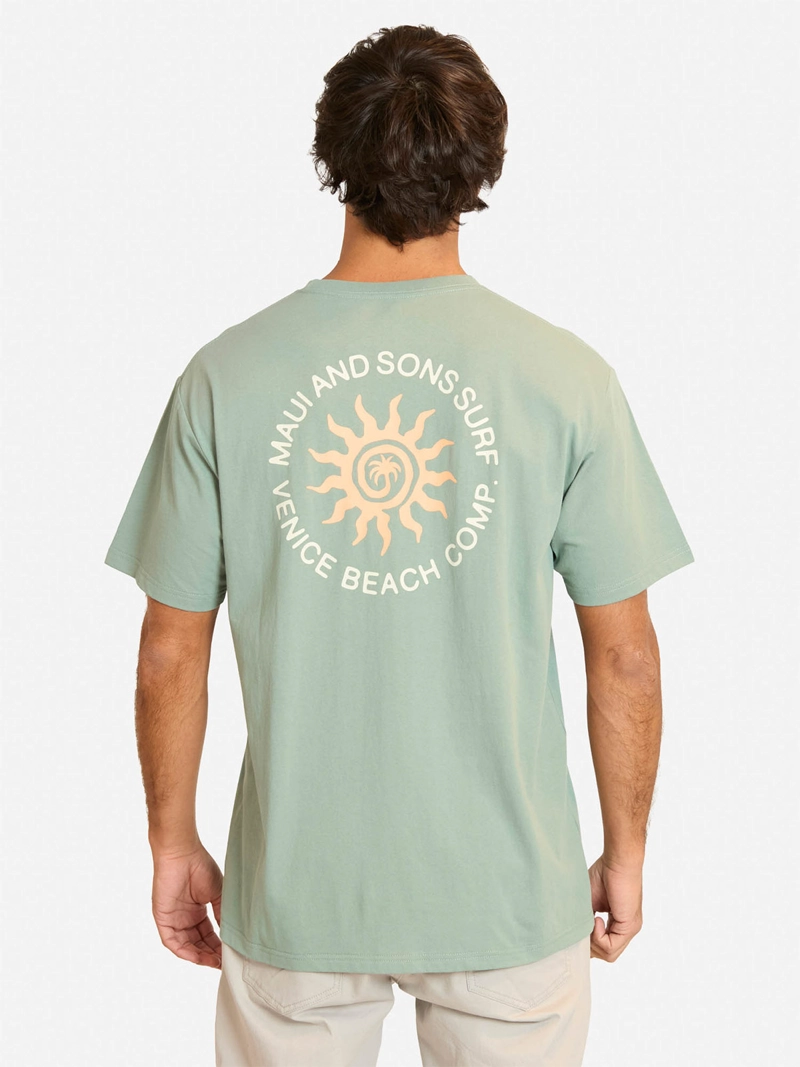 POLERA MANGA CORTA HOMBRE MAUI & SONS 5P176MV - 2