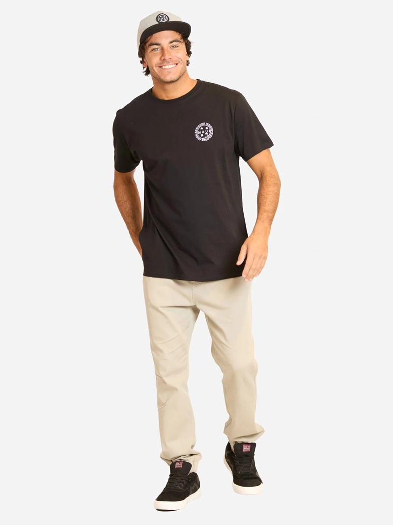POLERA MANGA CORTA HOMBRE MAUI AND SONS 5P179MV - 4