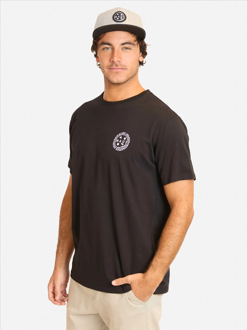 POLERA MANGA CORTA HOMBRE MAUI AND SONS 5P179MV