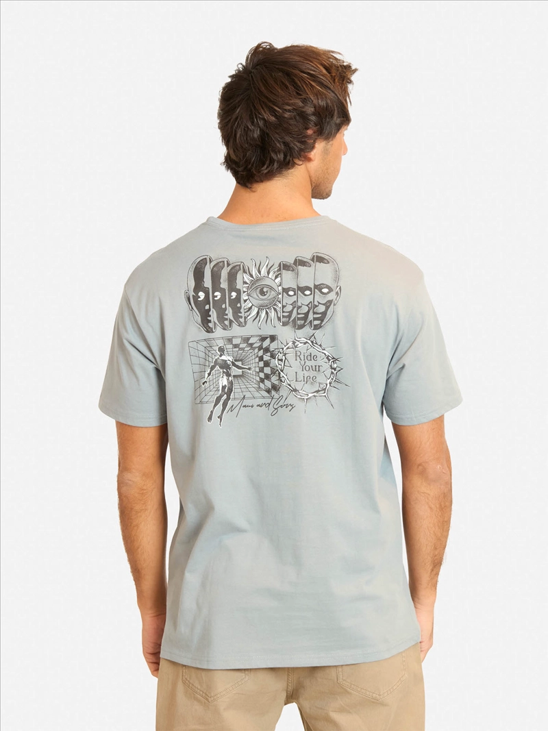 POLERA MANGA CORTA HOMBRE MAUI & SONS 5P165MV - 2