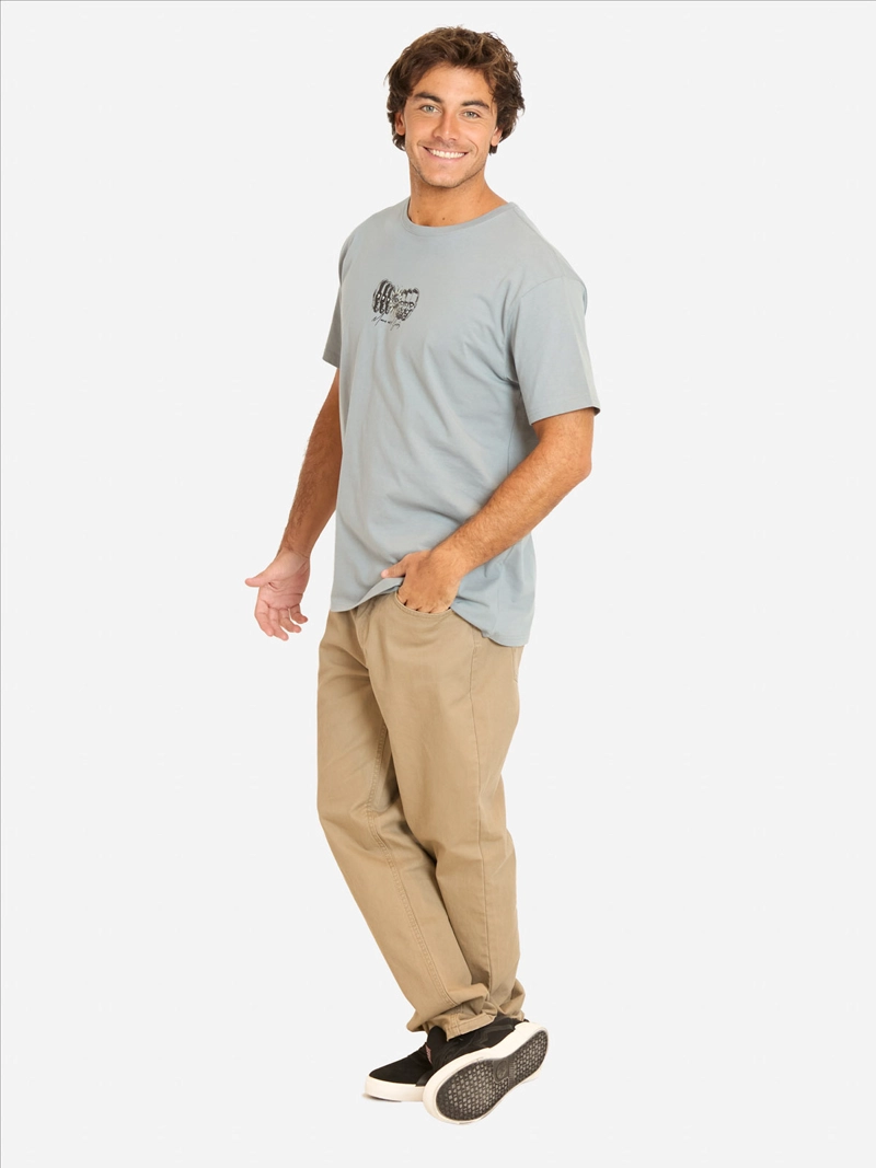 POLERA MANGA CORTA HOMBRE MAUI & SONS 5P165MV - 4