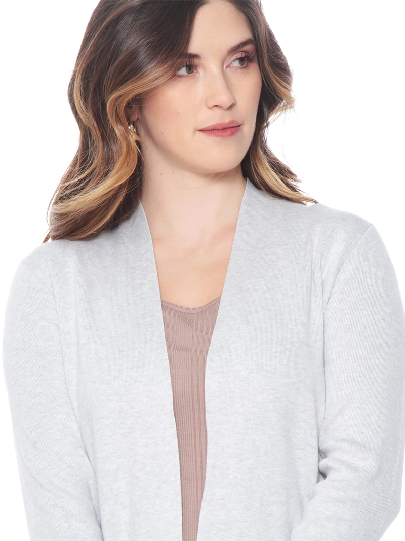 CARDIGAN MUJER WADOS MANGA LARGA CON BOTONES - 6