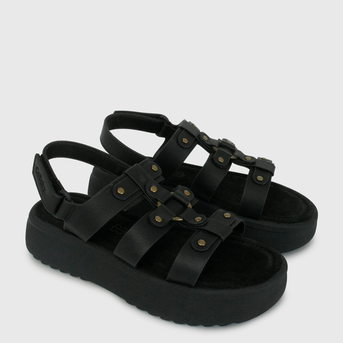 SANDALIAS NIÑA COLLOKY NEGRO K3180N - 1