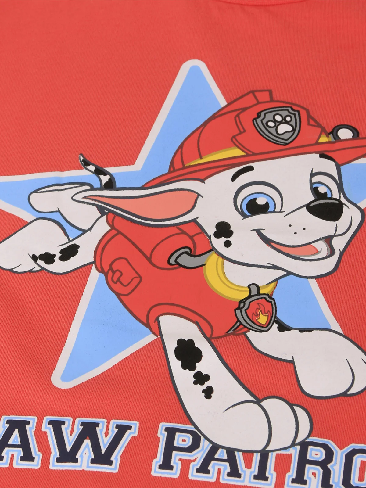 PIJAMA NIÑO PAW PATROL LARGO ROJO - 3