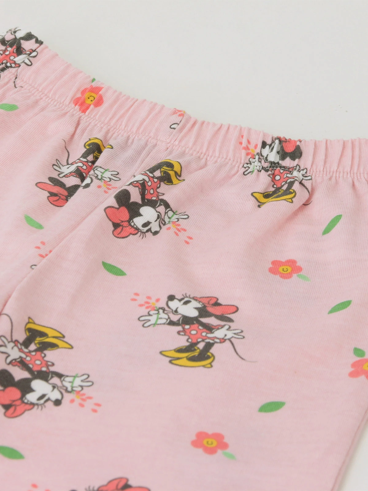 PIJAMA NIÑA MINNIE LARGO ROSADO - 4