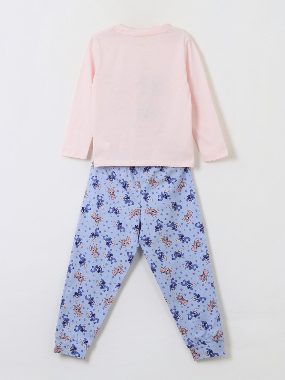 PIJAMA NIÑA LILO & STITCH LARGO ROSADO - 2