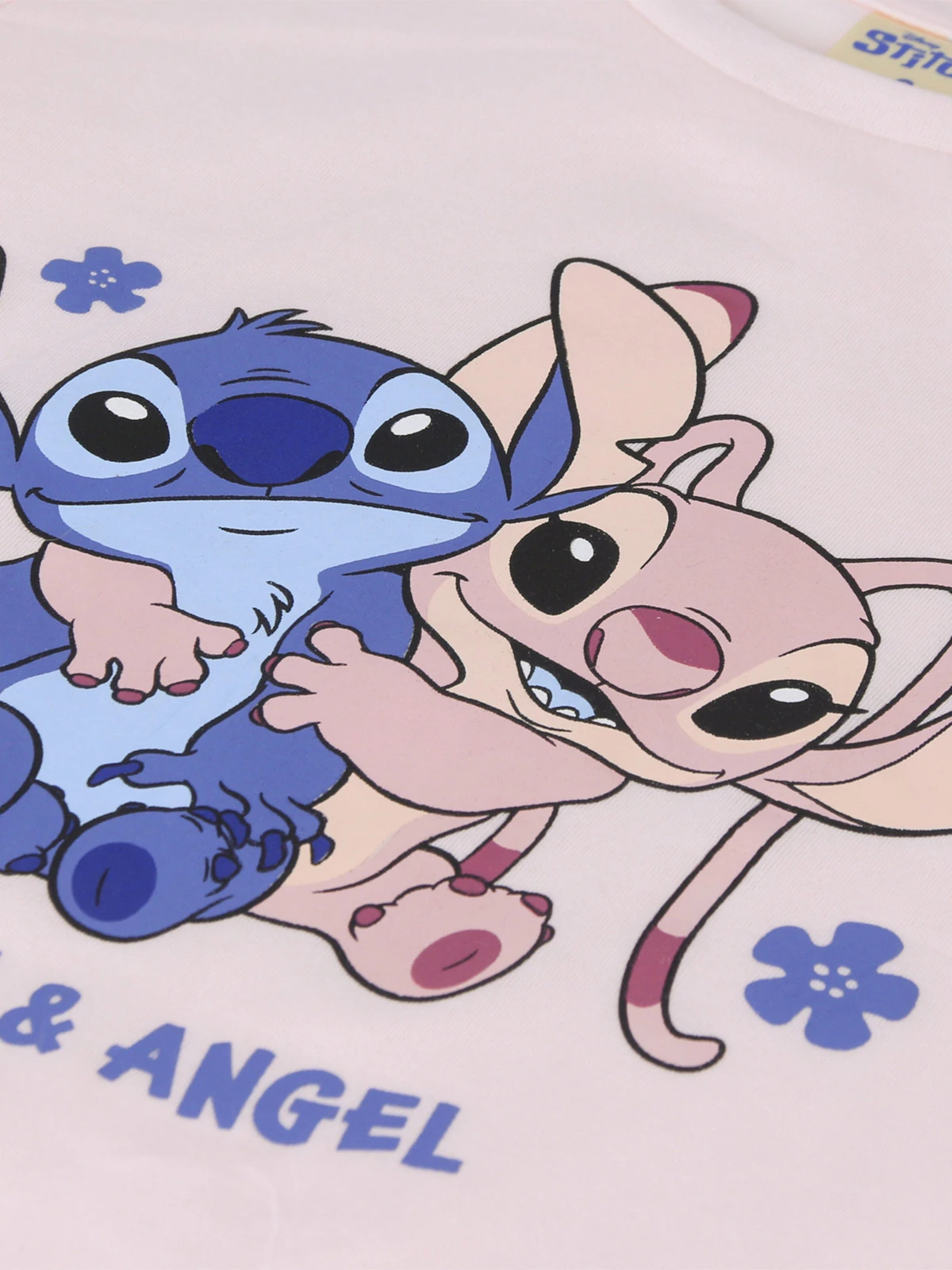 PIJAMA NIÑA LILO & STITCH LARGO ROSADO - 3
