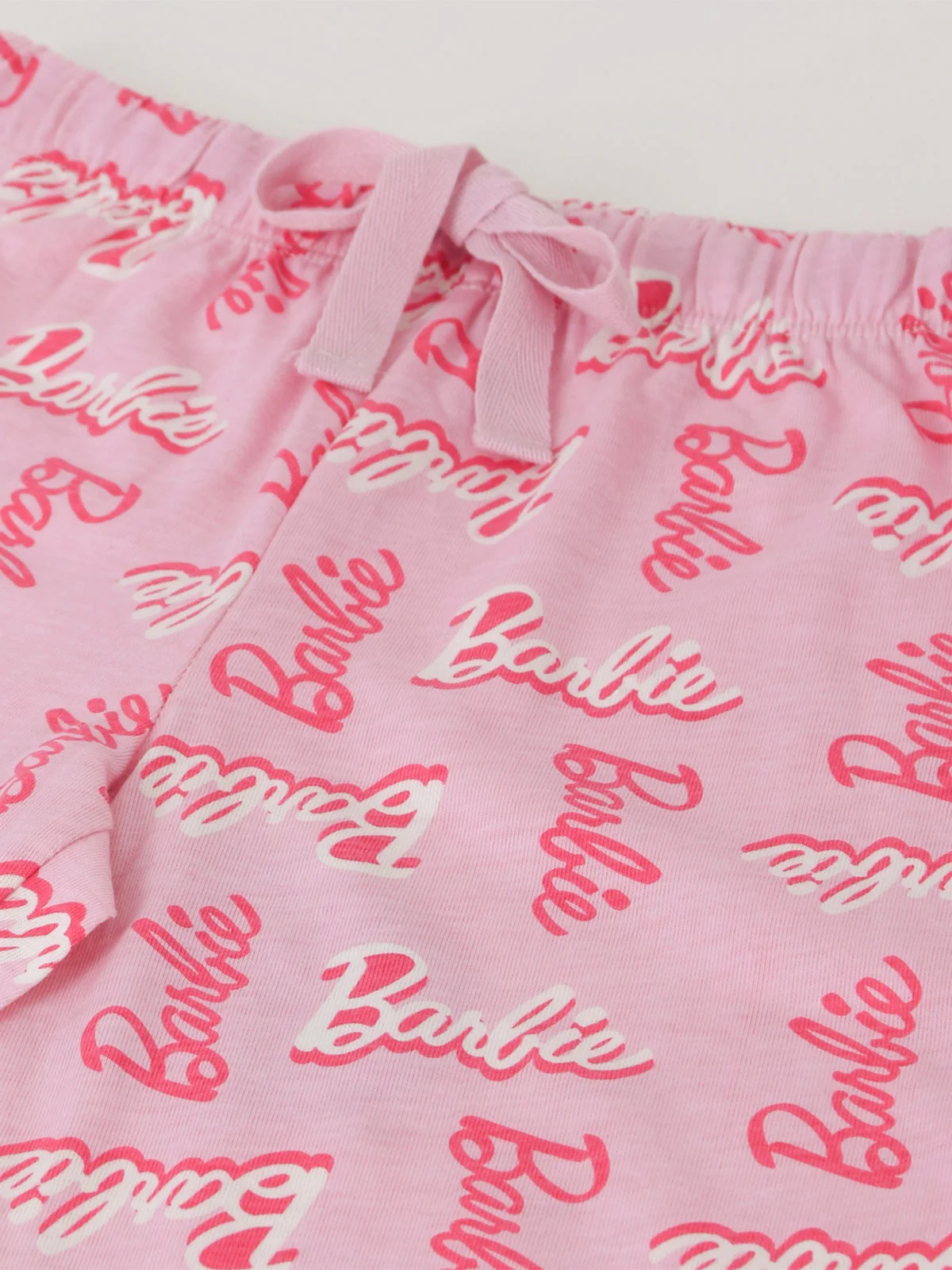 PIJAMA NIÑA BARBIE LARGO ROSADO - 4