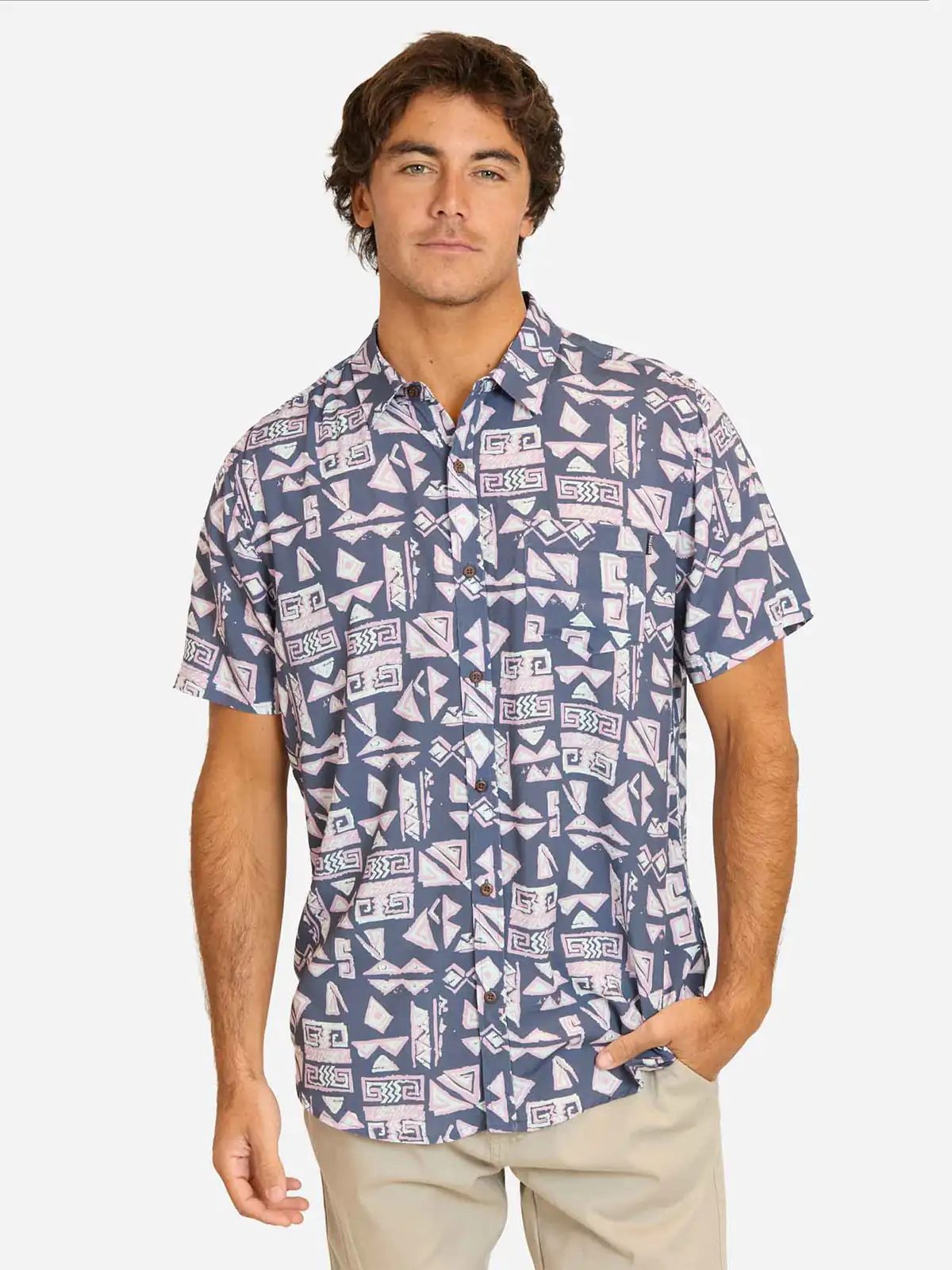 CAMISA MANGA CORTA HOMBRE MAUI AND SONS 5C675-MV - 1