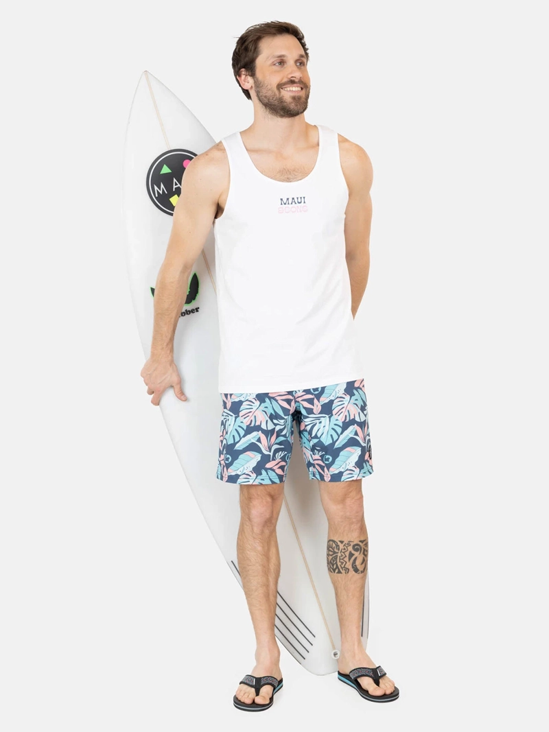 TRAJE DE BAÑO HOMBRE MAUI AND SONS STRETCH - 4