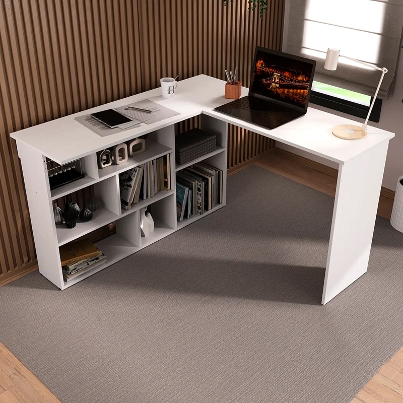 ESCRITORIO ALTAVISION HO-2998 BLANCO  - 5