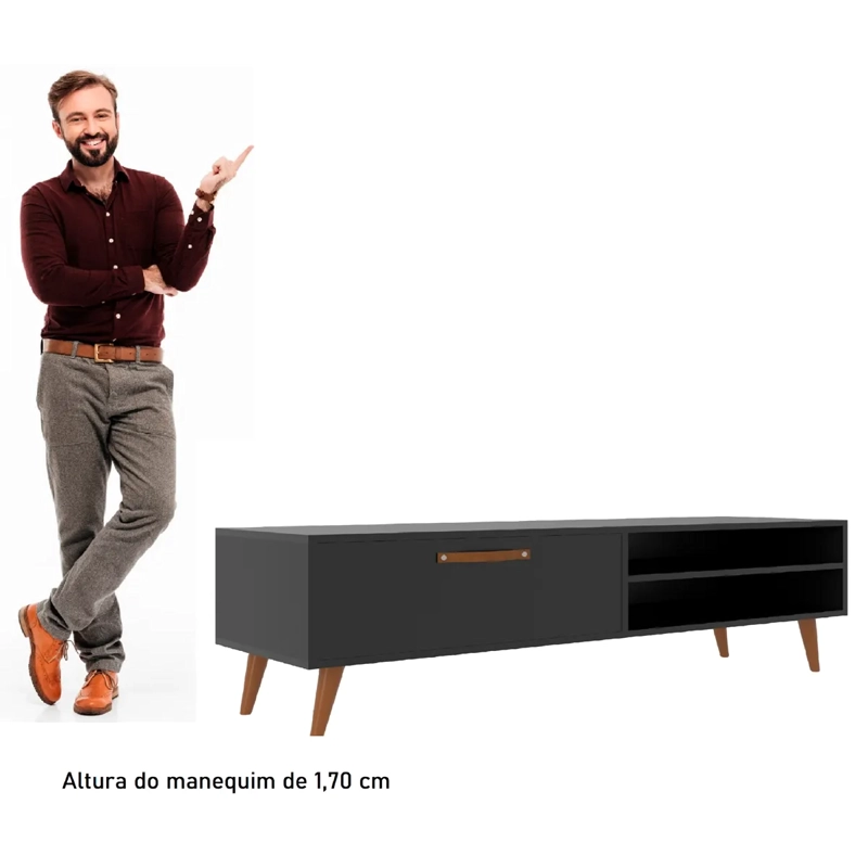 RACK TV ALTAVISION MIAMI 50" NEGRO - 3