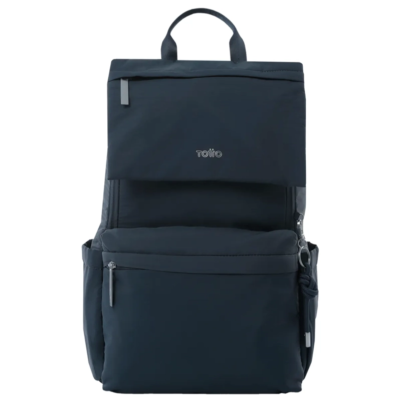 MOCHILA TOTTO MORRAL AMBAR AZUL - 1