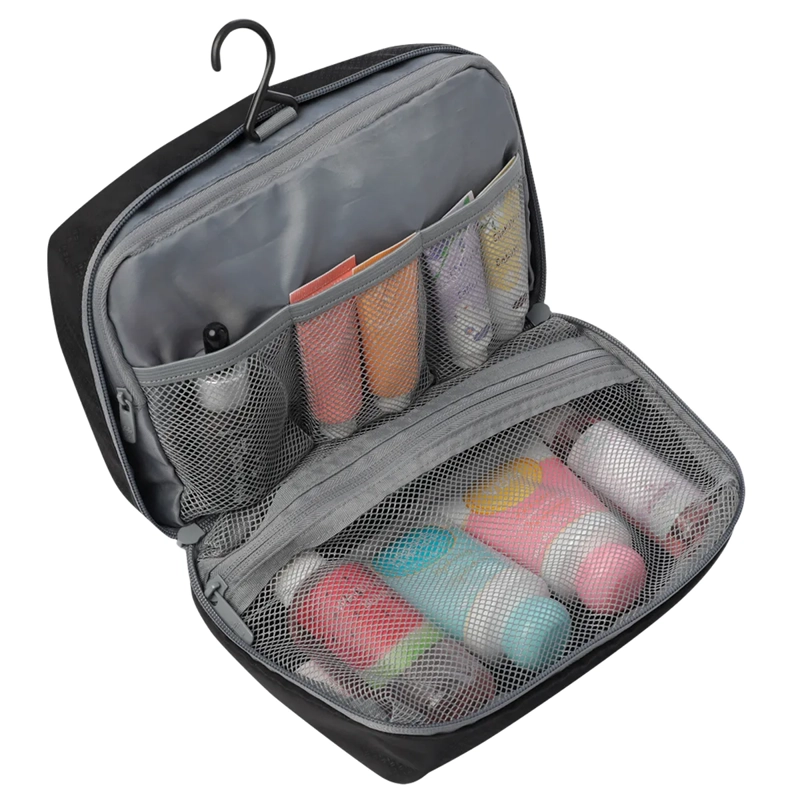 ORGANIZADOR BAÑO VIAJERO TOTTO L ALL-IN NEGRO - 4