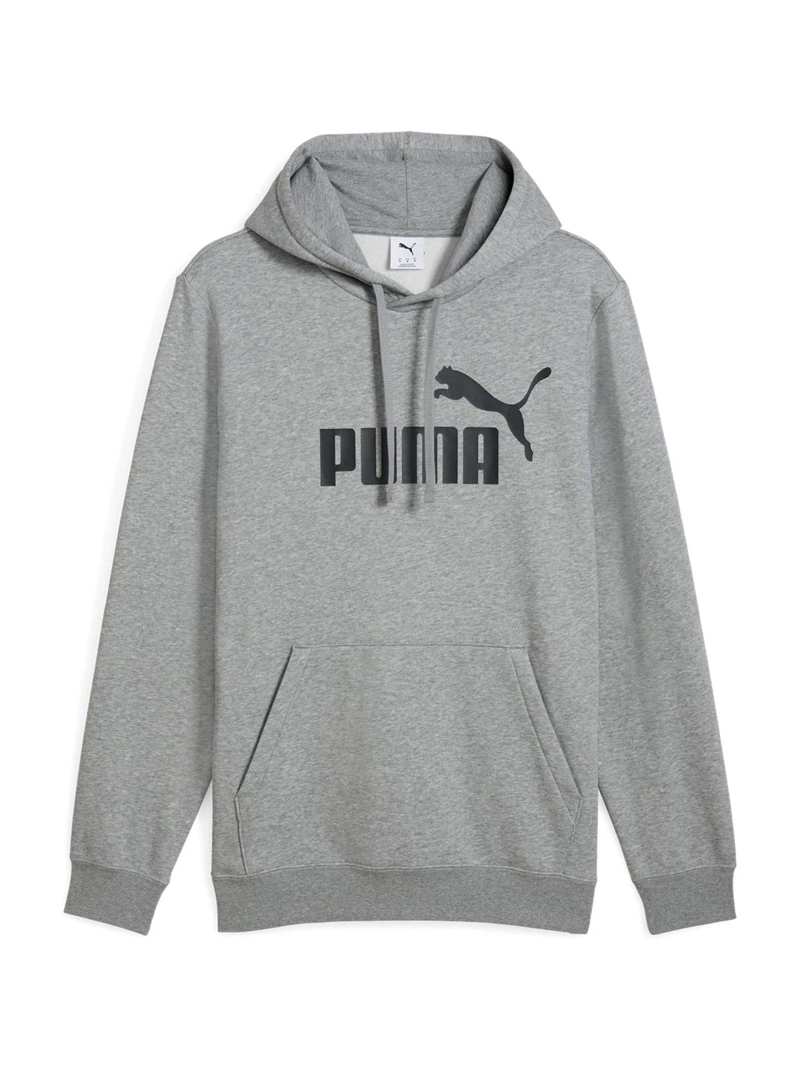 POLERÓN CON CAPUCHA HOMBRE PUMA ESSENTIALS NO.1 LOGO FRISA