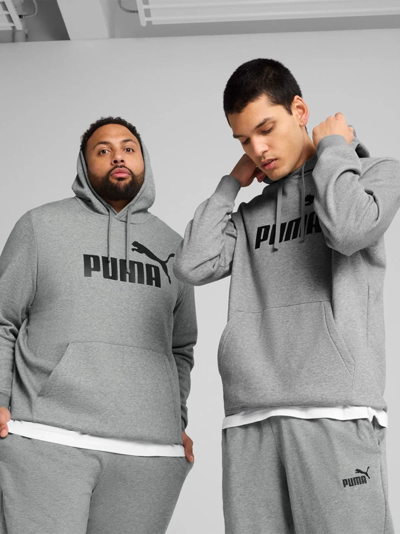 POLERÓN CON CAPUCHA HOMBRE PUMA ESSENTIALS NO.1 LOGO FRISA - 3