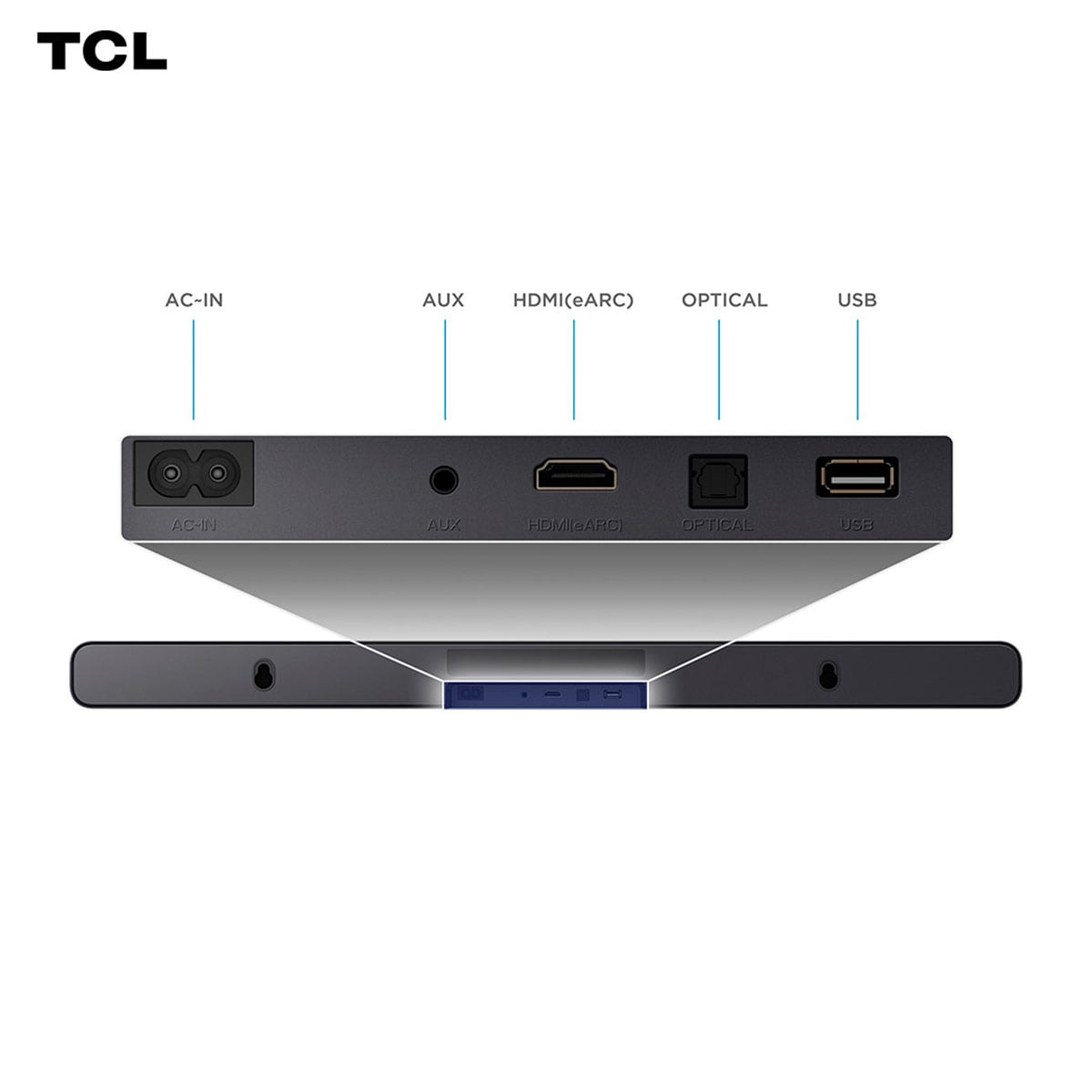 SOUNDBAR BLUETOOTH TCL S45H - 5