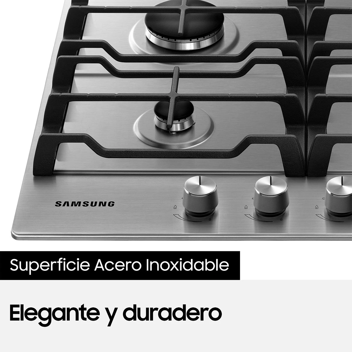 ENCIMERA GAS LICUADO SAMSUNG 4 QUEMADORES NA64D3010AS/ZS - 4