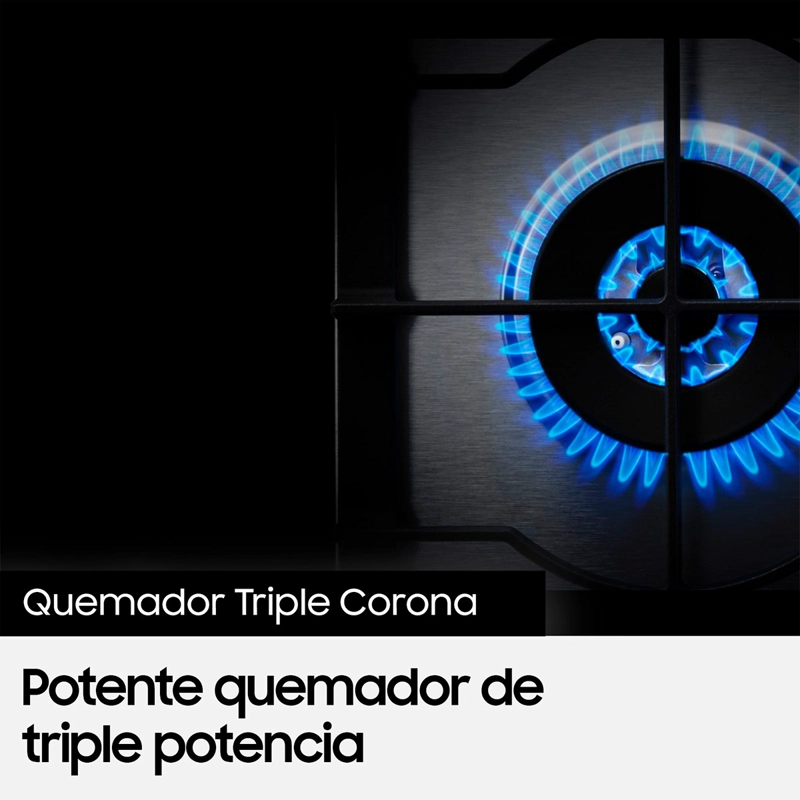 ENCIMERA GAS LICUADO SAMSUNG 5 QUEMADORES NA75D3030AS/ZS - 4