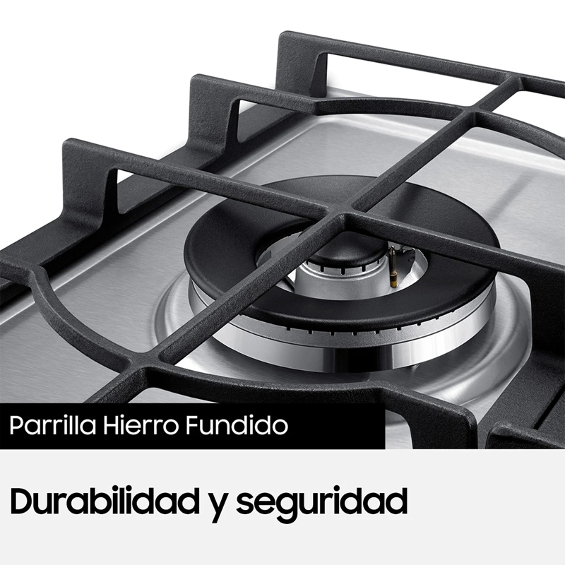 ENCIMERA GAS LICUADO SAMSUNG 5 QUEMADORES NA75D3030AS/ZS - 5