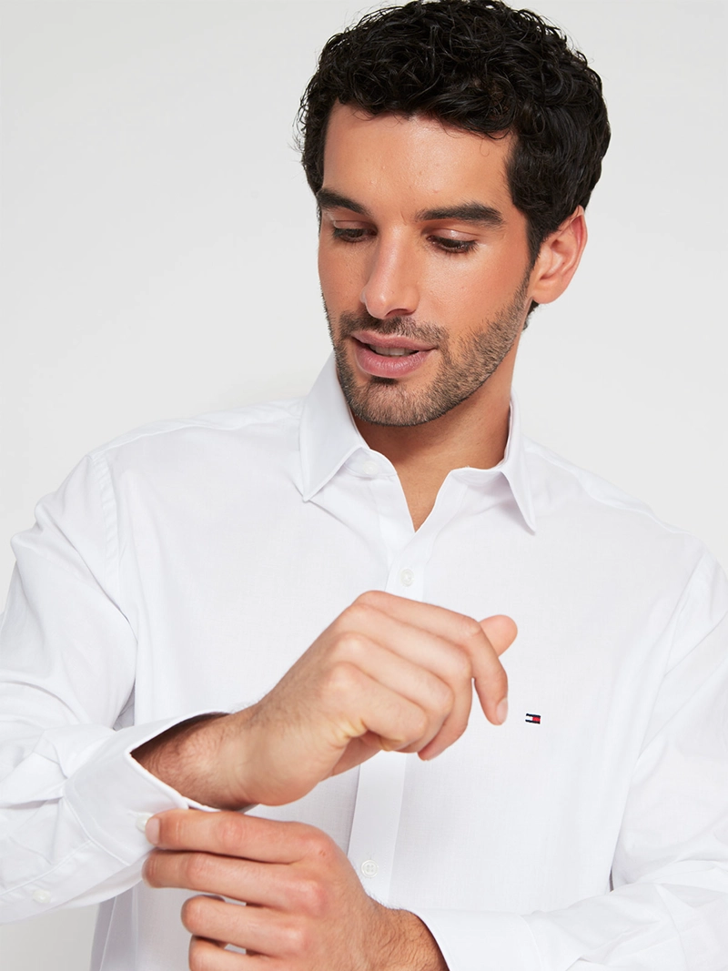 CAMISA HOMBRE TOMMY HILFIGER ALGODÓN MANGA LARGA - 3