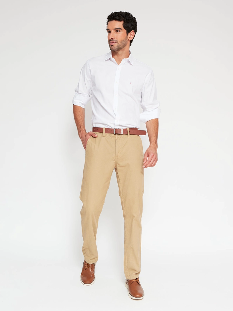 CAMISA HOMBRE TOMMY HILFIGER ALGODÓN MANGA LARGA - 4